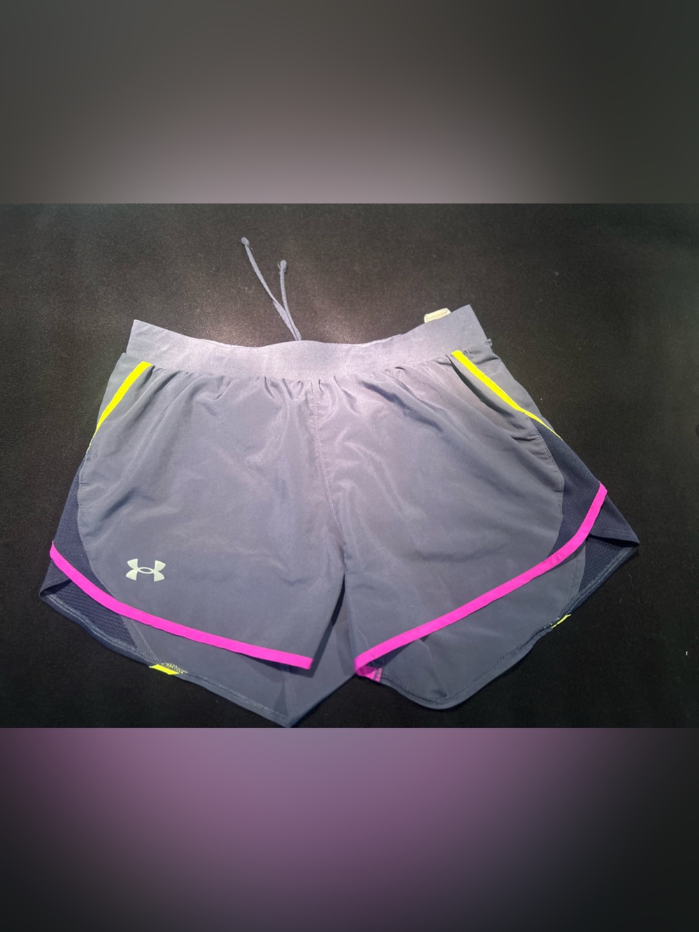 Under Armour Black and Navy HeatGear Athletic Shorts